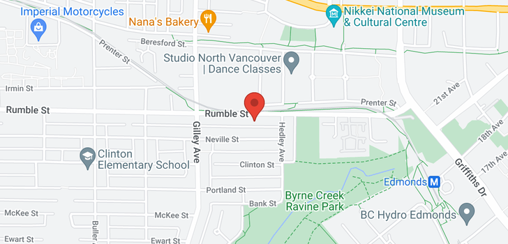 map of 6508 RUMBLE STREET